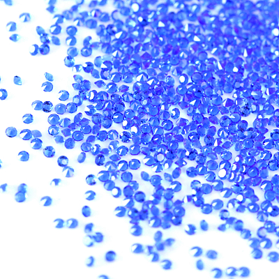 Wholesale 1.1mm Sapphire Mini Pixie Dust for Nail
