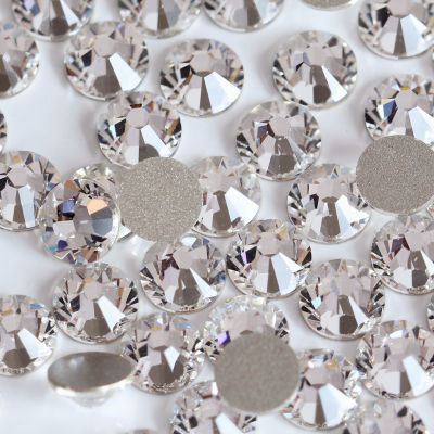 7+7 High Quality Flat Back Nail Rhinestone 