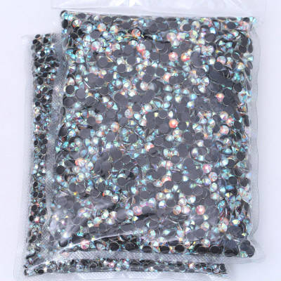 12 cut facets DMC hot fix rhinestone, crystal hotfix rhinestone for garments 