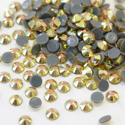 2028 Same Cut Iron On Hot Fix Rhinestones Sunshine